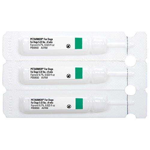PetArmor for Dogs, Flea and Tick Treatment for Small Dogs (5-22 Pounds), Includes 3 Month Supply of Topical Flea Treatments