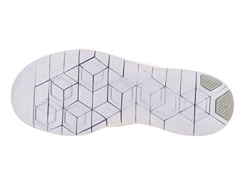 Nike Women Flex Contact Wolf Grey/Metallic Rose Gold 8 M Fabric Running Shoe