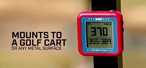 Bushnell Phantom (USA - Red/White/Blue) Power Bundle with PlayBetter Portable USB Charger (2200mAh) | Handheld Golf GPS, Built-in Golf Cart Magnet, 35,000+ Pre-Loaded Courses, Compact & Lightweight