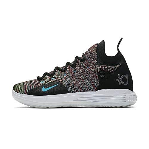 Nike Zoom KD11 (GS) Drew League AH3465-001 Black/Violet/Crimson/Blue Kids Shoes (5Y)