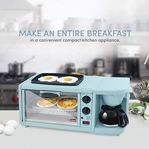 Maxi-Matic EBK-300BL Elite Platinum 5.5 quart Electric Digital Air Fryer Cooker, X-Large, Blue XL