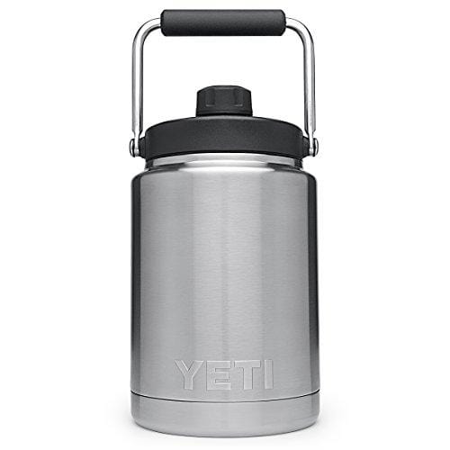 YETI Rambler Vacuum Insulated Stainless Steel Half Gallon Jug with MagCap, Stainless Steel
