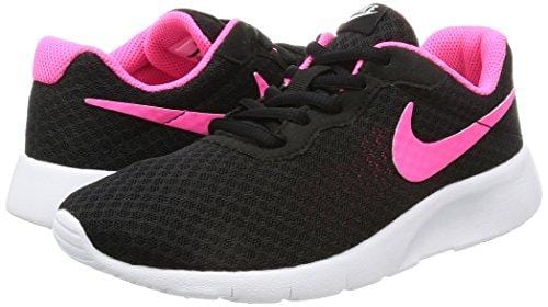 Nike Kids Tanjun (GS) Black/Hyper Pink White Running Shoe (5 M US Big Kid)