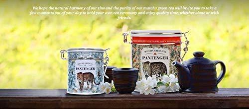 Japanese Matcha Green Tea Powder Ceremonial Grade (1 Oz). USDA Organic. First Harvest. High levels of Antioxidants and Amino Acids. Pantenger by Leopard Matcha