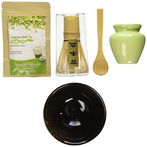 Matcha Tea Gift Set - Matcha Tea Ceremony Set by Matcha DNA (Black Matcha Gift Set) - Ultra Pickleball