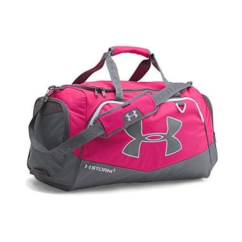 Under Armour Team Storm Undeniable Medium Duffle, Tropic Pink (654)/Silver, One Size