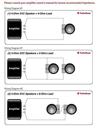 (2) Rockford Fosgate R1S4-10 Prime 10" 800 Watt 4 Ohm Car Audio Subwoofers Subs