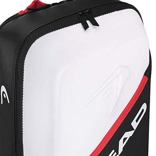 HEAD Djokovic Backpack Black/White/Red