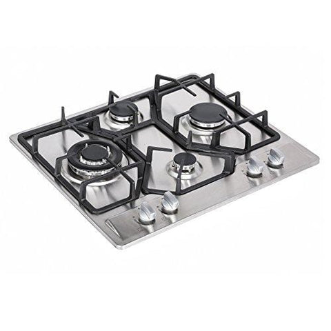Empava 24" Stainless 4 Italy Sabaf Burners Stove Top Gas Cooktop EMPV-24GC4B67A