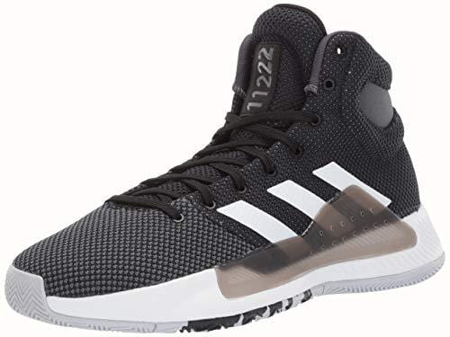 adidas Men's Pro Bounce Madness 2019, Black/White/Grey, 15 M US