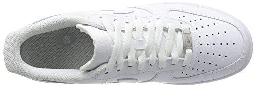 Nike Mens Air Force 1 Low 07 Basketball Shoe White/White 11