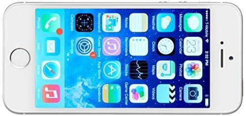 Apple iPhone 5S Silver 16GB Unlocked GSM Smartphone (Certified Refurbished)