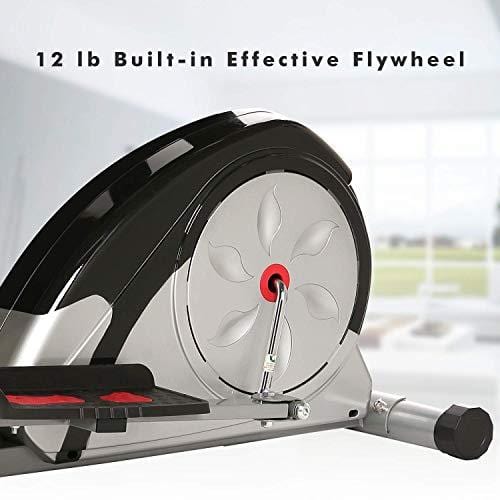 Jaketen Elliptical Exercise Machine Magnetic Smooth Quiet Driven Eliptical Trainer Machine for Home Use (Elliptical-Gray)