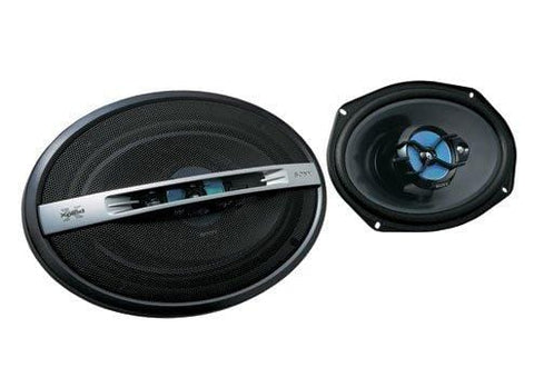 Sony XS-GTF6935B 6 x 9 inch 3-Way 300 Watt Coaxial Car Speakers (Price per Pair)