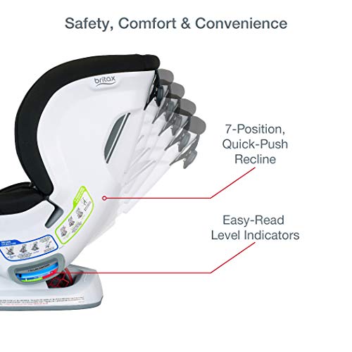 Britax Marathon ClickTight Convertible Car Seat - 1 Layer Impact Protection, Verve