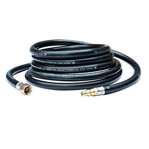Stanbroil 12 Feet RV Connection Hose, 3/8 Female Flare x 1/4 Full Flow Quick-Connect Male Plug