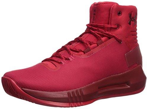 Under Armour Boys' Grade School Drive 4 Basketball Shoe, 601/Pierce, 5