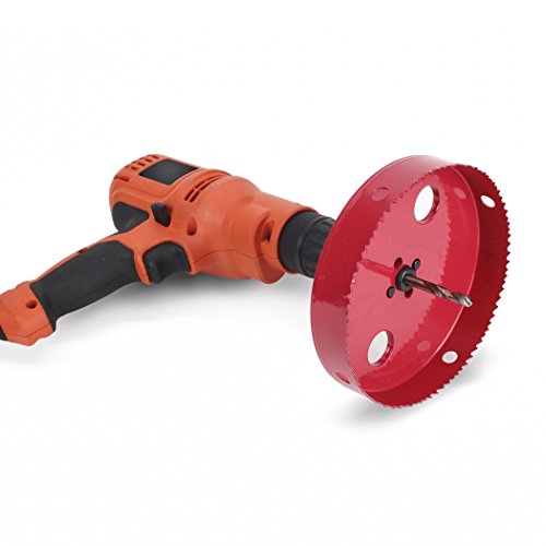 GoSports 6" Hole Saw - Heavy Duty Steel Design - Great for Making Cornhole Boards