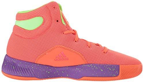 adidas Unisex Pro Bounce Madness 2019, True Orange/Solar Green/Shock red, 3.5 M US Big Kid