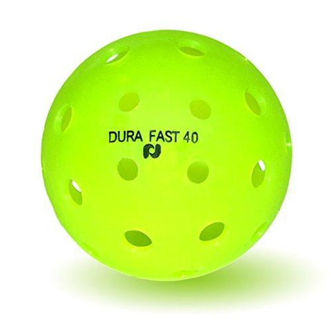 Dura Fast 40 Pickleballs | Outdoor pickleball balls | Neon | Pack of 6 | USAPA Approved and Sanctioned for Tournament Play, Professional Perfomance [product _type] Pickle-Ball - Ultra Pickleball - The Pickleball Paddle MegaStore