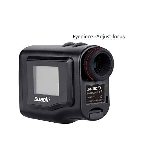 SUAOKI Digital Laser Rangefinder Scope (Range : 4.4 Yard- 656 yard/600M) with Golf Distance Correction, Fog Mode and LCD Screen Display
