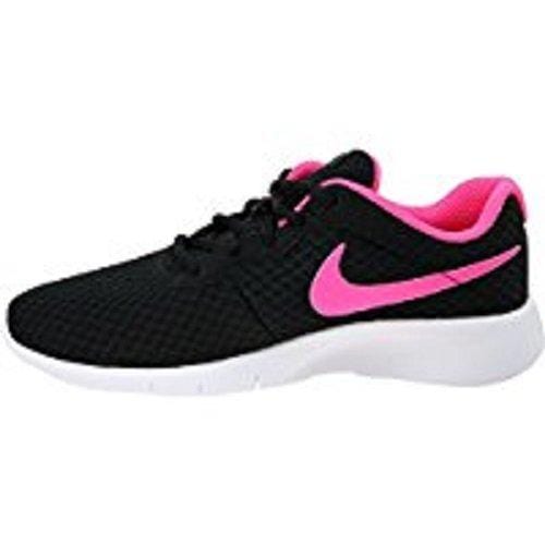 Nike Kids Tanjun (GS) Black/Hyper Pink White Running Shoe (5 M US Big Kid)