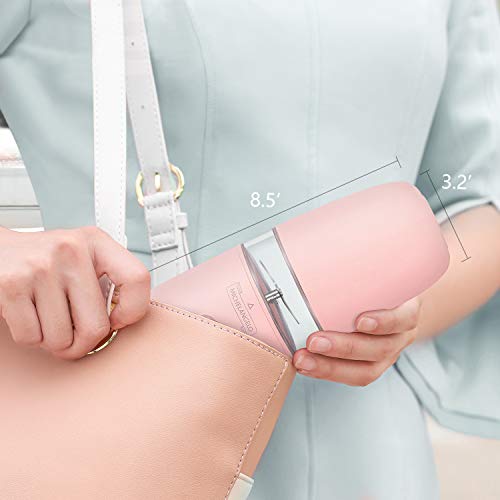 MICHELANGELO Portable Blender, Travel Blender for Shakes and Smoothies, Personal Mini Blender with Travel Cup, On the Go Blender Single Serve for Home, Outdoors, Travel, Gym - Blue