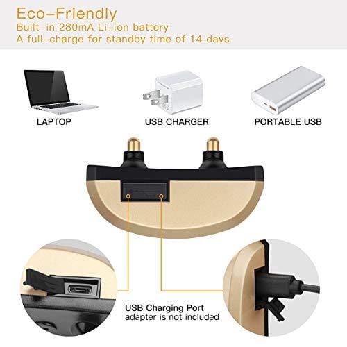 [NEW 2019] Humane Bark collar-Dog bark Collar-Anti Barking Collar Small Dogs Medium Large Dogs-Rechargeable Waterproof Anti bark Collar-No bark Collars Sound Warning Vibration Electric Stimulation