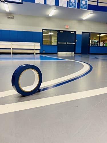 Coast Athletic 1" Gym Floor Tape (Yellow) [product _type] Coast Athletic - Ultra Pickleball - The Pickleball Paddle MegaStore