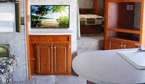 Mount-It! Camper RV TV Wall Mount, Locking Detachable Bracket, Travel Trailer Accessory for Trailers, RVs, Campers, Motorhomes, and Marine Boats (MI-431)