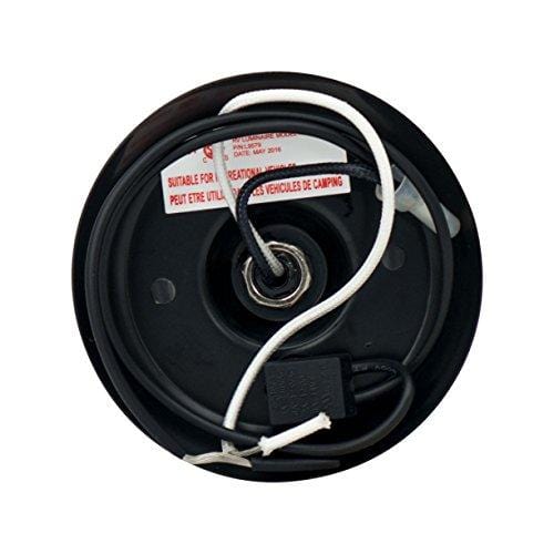 2 RV Trailer Reading Light 12V LED Black