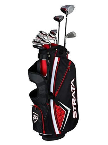 Callaway Men's Strata Plus Complete Golf Set (14-Piece, Left Hand, Steel) [product _type] Callaway - Ultra Pickleball - The Pickleball Paddle MegaStore