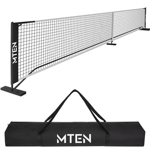 Pickleball Net, 22 FT USAPA Regulation Size Portable Pickleball Net, Steady Metal Frame for All-Weather Resistant Play in Backyards,Outdoor Indoor Driveway