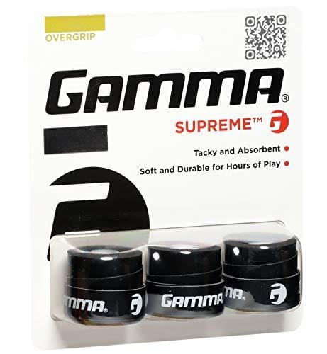 Gamma Supreme Overgrip, Black