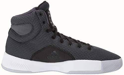 adidas Men's Pro Bounce Madness 2019, Black/White/Grey, 15 M US