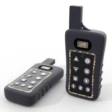 Wireless Combo Electric Dog Fence System with Remote Dog Training Collar by PetControlHQ, Safe Dog Containment, Waterproof, Rechargeable Dog Shock Collar & Fence That’s Invisible (1 Collar w Remote)