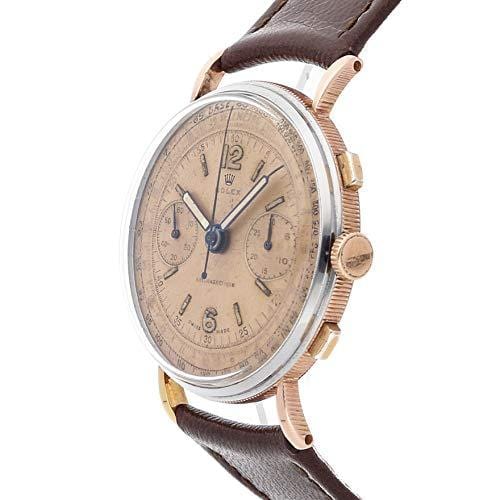 Rolex Chronograph Mechanical (Hand-Winding) Silver Dial Mens Watch 4062 (Certified Pre-Owned)