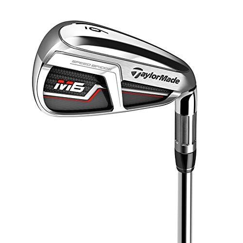 TaylorMade Golf M6 Iron Set, 5-PW, AW, Right Hand, Stiff Flex Shaft: KBS Max 85