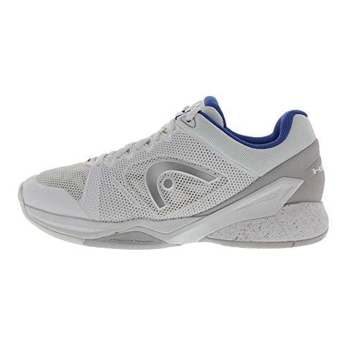HEAD Women's Revolt Pro 2.5 Tennis Shoes (White/Grey) (6 B(M) US)