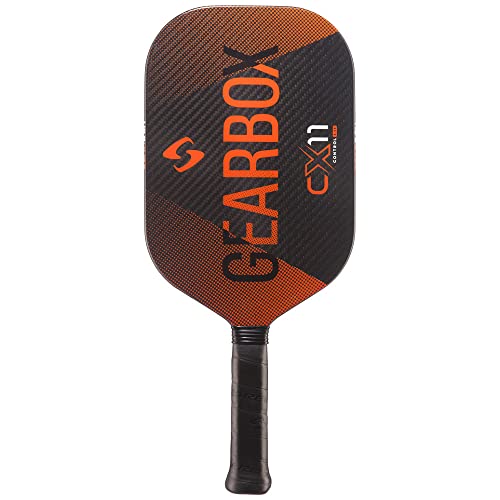 Gearbox CX11E Control - Orange - 8.5oz Pickleball Paddle (Grip 3 15/16")