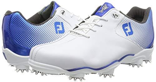 FootJoy Men's D.N.A. Helix-Previous Season Style Golf Shoes White 13 M Electric Blue, US [product _type] FootJoy - Ultra Pickleball - The Pickleball Paddle MegaStore