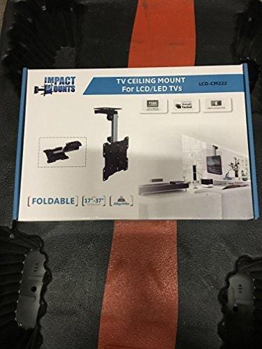 Impact Mounts Folding Ceiling Tv Mount Bracket Lcd Led Great for Rvs Motor Homes (17-37" Screens)