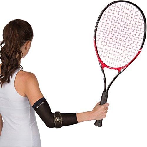 DashSport Copper Tennis Elbow Brace – Copper Compression Elbow Sleeve. Original Elbow System for Complete Support and Pain Relief from Golfer and Tennis Elbow [product _type] DashSport - Ultra Pickleball - The Pickleball Paddle MegaStore