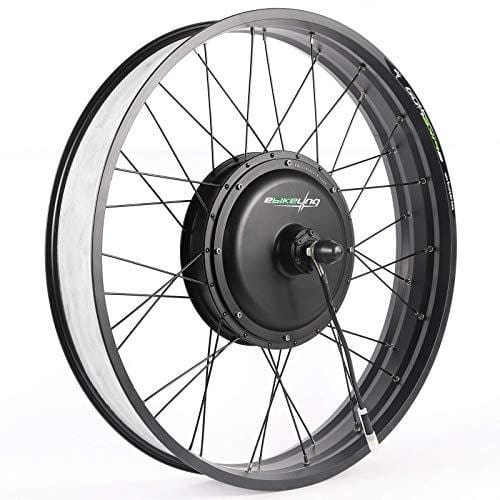 EBIKELING 48V 1200W 26" Fat Direct Drive Front Rear Waterproof Electric Bicycle Conversion Kit (Rear/LCD/Twist)