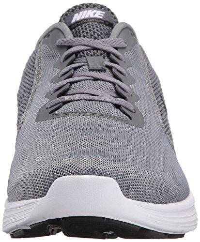 NIKE Men's Revolution 3 Running Shoe, Cool Grey/Black/White, 10.5 D(M) US