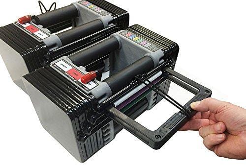 PowerBlock Elite Set Dumbell, 50-Pound (pair), Black - EL-50Plates1-4