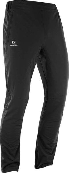 Salomon Men's Agile Warm Pant , Black, Medium