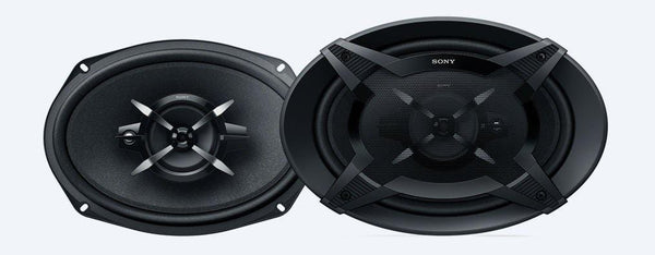 Sony DSX-A405BT Bluetooth, USB, AUX Receiver, a Pair of XS-FB1630 6.5" Speakers, and a Pair of XS-FB6930 6x9 Speakers