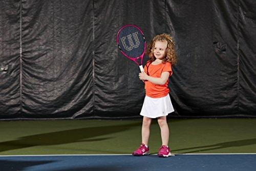 Wilson Junior Burn 25 Tennis Racquet, Pink