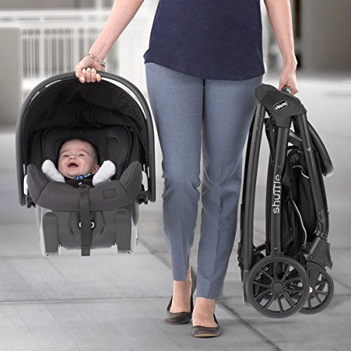 Chicco Shuttle Frame Stroller, Black